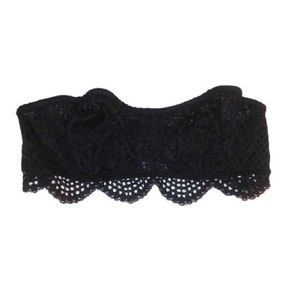 VS black lace bandeau
